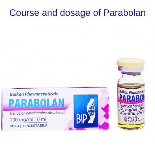 Course and dosage of Parabolan
