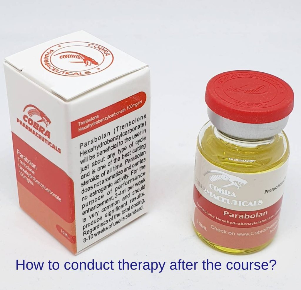 How to conduct therapy after the course?