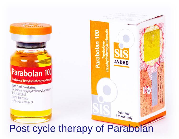 Post cycle therapy of Parabolan